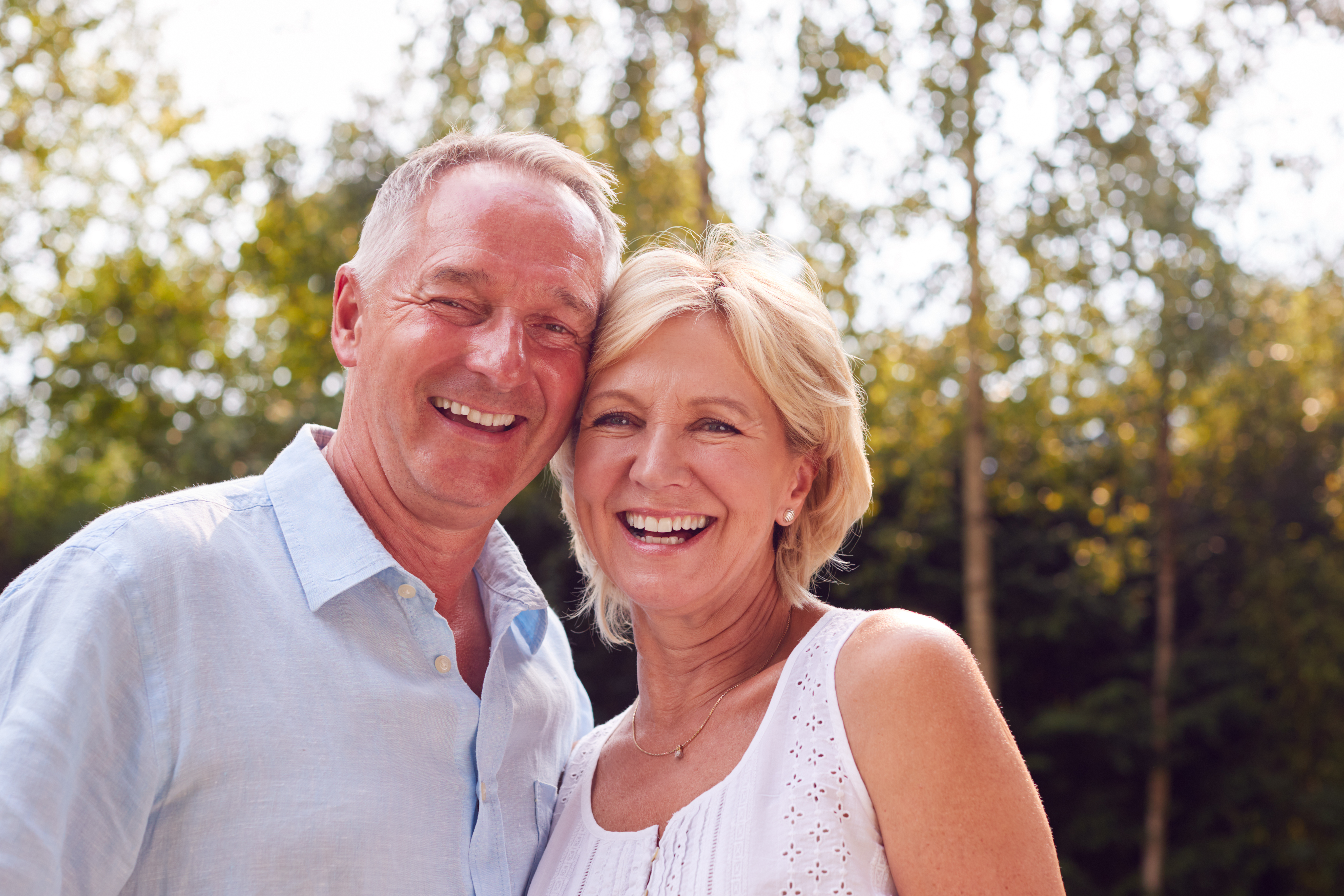 Senior expat couple in Spain